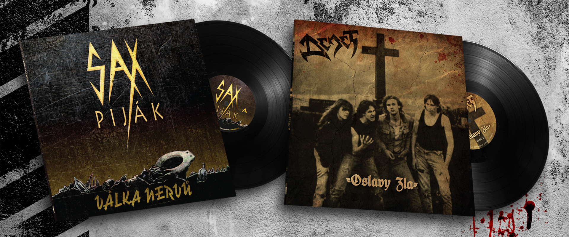 SAX - Piják - Válka Nervů, Denet - Oslavy zla